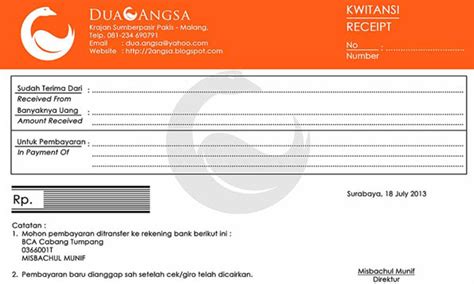 Apabila anda ingin merubah perizinan ataupun ukuran dari tanah yang anda miliki maka anda bisa melakukan sebuah perizinan perubahan. Contoh Bukti Transaksi serta Pengertian dan macam bukti transaksi