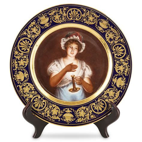 Sold Price Antique Royal Vienna Portrait Plate June 2 0122 1200 Pm Edt