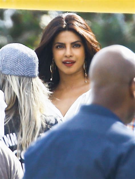 Photo Priyanka Chopra Sur Le Tournage De Baywatch à Boca Raton En Floride Le 1er Mars 2016