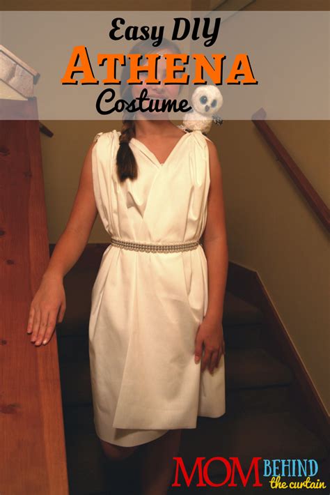 Athena Costume For Girls No Sew Costume Directions ~ Es Ivy