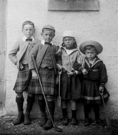 Victorian Scotland Victorian Child Vintage Children