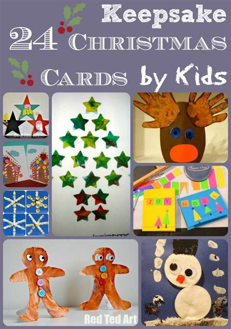 Neatly store your crafts supplies with these creative and simple solutions. Christmas Card Ideas for Kids - one for every day of ...
