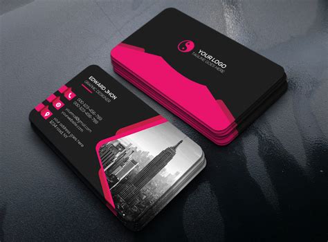 Creative Business Card Free Psd Template Download Psd