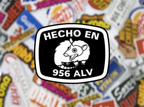 Hecho En 956 Sticker Rio Grande Valley Sticker South Texas Art 956 Cuh