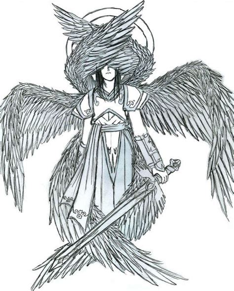 Seraphim Angels Biblical Angel Drawing Angel Art Seraph Angel