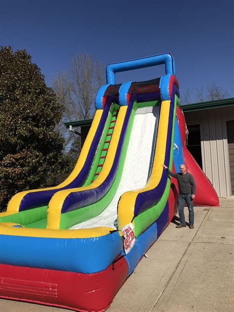 It's easier to do than you think. Giant Slide (dry slide) - Inflatable Bounce Houses & Water ...