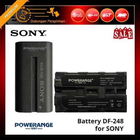 jual battery powerange df 248 for sony hxr mc2500 di lapak tokocamzone