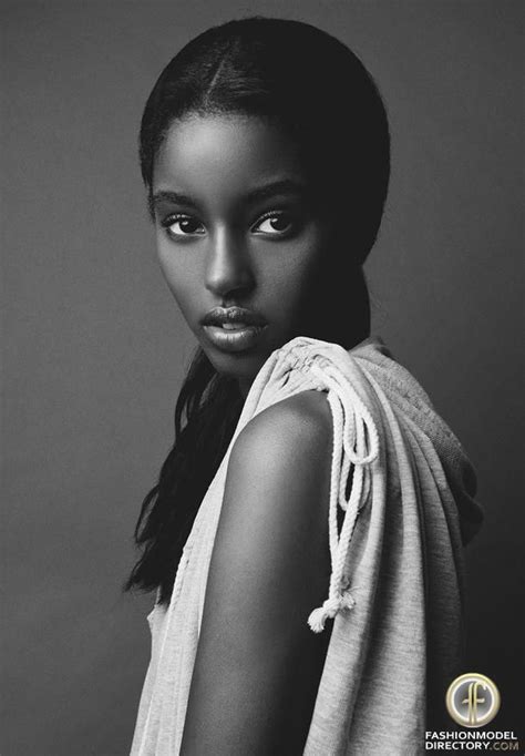 Senait Gidey Black And White Portraits Black And White Photography Beautiful Black Women