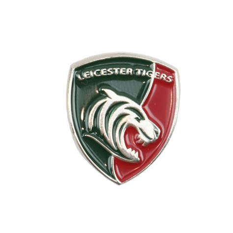 Official Leicester Tigers Club Shop Crest Pin Badge