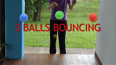 9 Easy 3 Balls Bounce Juggling Tricks J95 Youtube