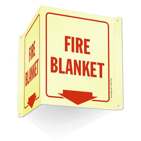 Fire Blanket Sign Best Prices Assured Sku S 4660