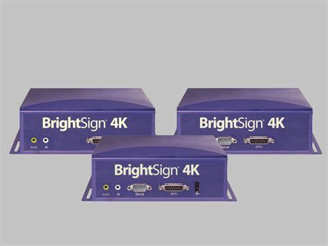Ovab Digital Signage Summit Europe Brightsign Ceo Bringt 4k Lösungen