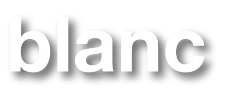 Blanc Logo Blanc