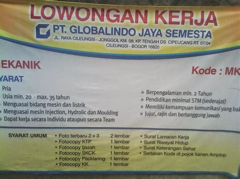 Jadi satu2nya jalan adalah ikut. Info Lowongan Kerja Tanpa Izasah Mataram / Lowongan Kerja Di Mataram Nusa Tenggara Barat Januari ...