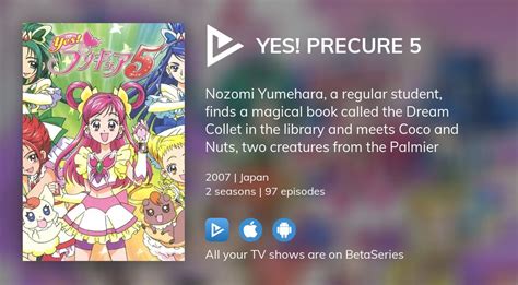 Where To Watch Yes Precure 5 Tv Series Streaming Online