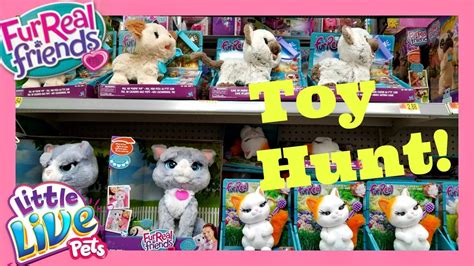 Fur Real Friends Little Live Pets Toy Hunt Walmart Toys 2017 Youtube