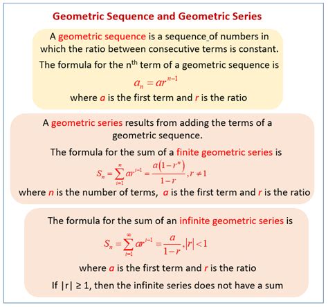 Geometric Sequences And Series Examples Solutions Videos