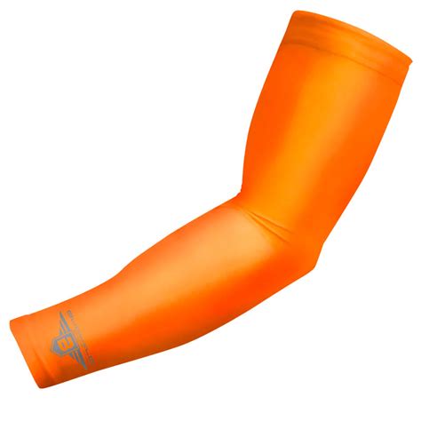 Bucwild Sports Orange Compression Arm Sleeve Youth And Adult Sizes