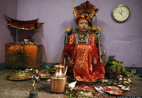 The Fascinating World Of Kumari Nepals Living Goddesses Photos