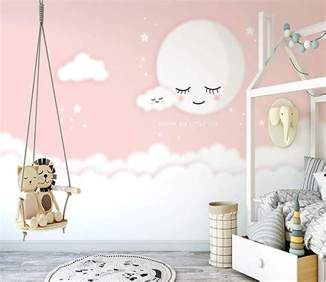 Murwall For Baby Sleeping Moon Wallpaper For