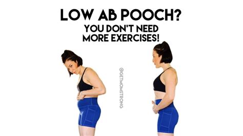 lower belly pooch let s learn to breathe get mom strong