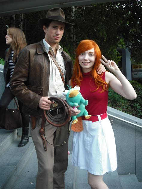 Cosplay Candace Flynn Pandf With Indiana Jones By Melle Sucre On
