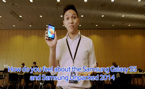 How Do You Feel About The Samsung Galaxy S5 And Samsung Unpacked 2014 Samsung Global Newsroom