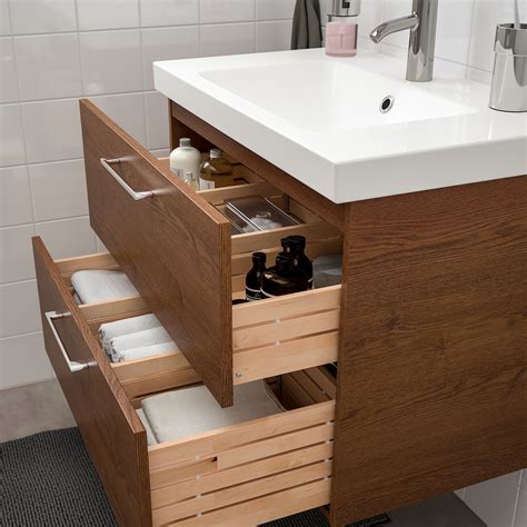 Godmorgon Odensvik Mueble De Lavabo Con 2 Cajones Ikea