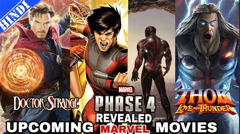Upcoming Marvel Movies After Avengers Endgame Mcu Phase 4 Movies