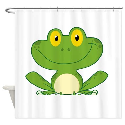 Frog Shower Curtain By Graphicdream
