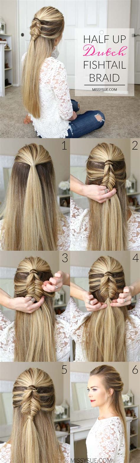 Check out the step by step video instructions how to (perfectly) french braid your hair. 60 Easy Step by Step Hair Tutorials for Long, Medium,Short Hair - Page 30 of 51 - Her Style Code
