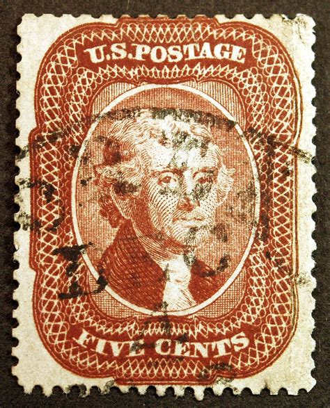 Classic Rare Stamp Us 27 5c Brick Red 1858 Ty I Used Xf Gem Crisp And Fresh Ebay