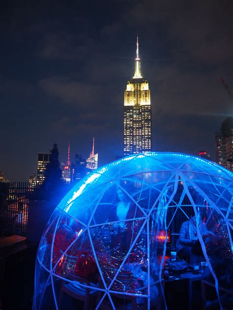 Gtgl Snippets The Igloos At 230 Fifth Rooftop Bar — Get There Get Lost