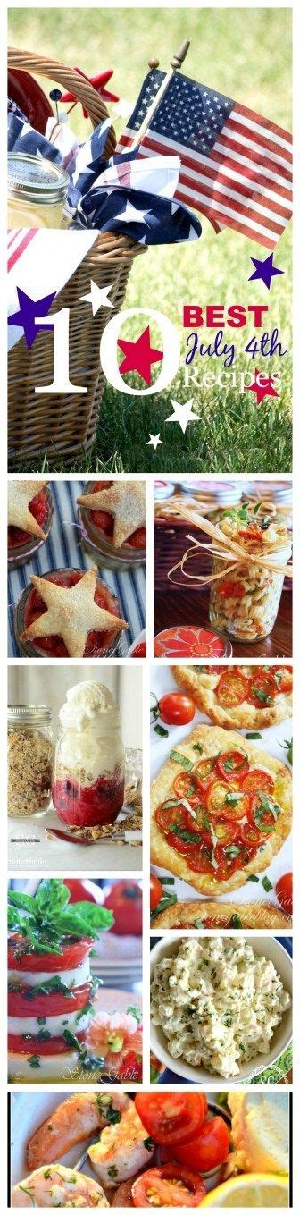 10 Best July 4th Recipes Stonegable July 4th Appetizers Picnic