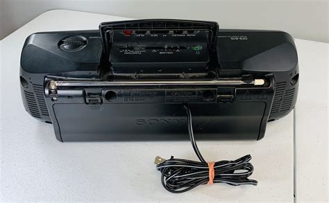 Sony Cfs B Am Fm Radio Cassette Recorder Player Portable Boom Box