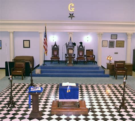 Masonic lodge rooms, halls, temples and associated buildings and grounds. Jackson Lodge № 1, F. & A. M. - Blue Lodge Masonry