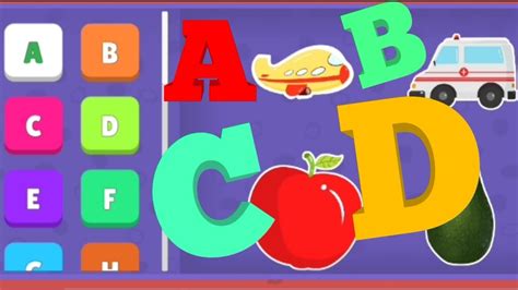 How To Learn Letters For Children Teaching Abc For Preschoolalphabet