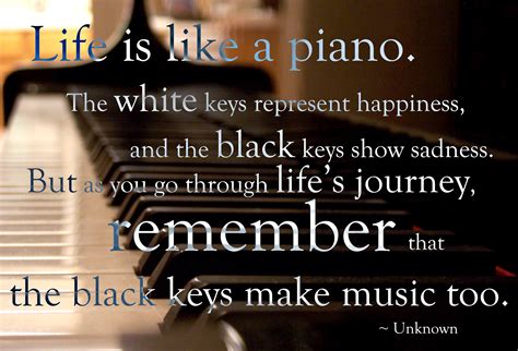 Life Is Like A Piano Quotes Misc Pinterest