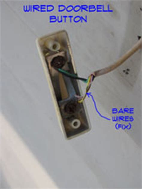 This option is the easiest way of installing a doorbell. Wired Doorbell Buttons | Doorbells | Electrical | Repair Topics