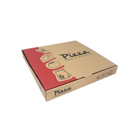 Brown Pizza Boxes 14 Apl Packaging