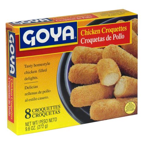 Frozen Chicken Croquettes Goya 9 6 Oz Delivery Cornershop By Uber