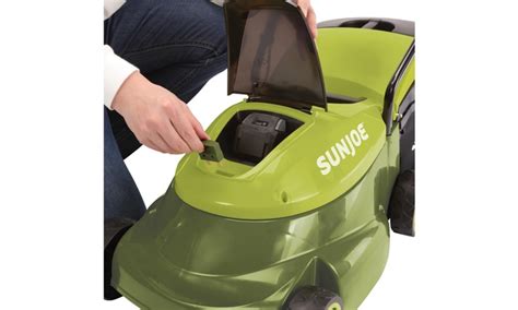 Sun Joe Mj24c 14 Xr Cordless Lawn Mower With Brushless Motor 24 Volt