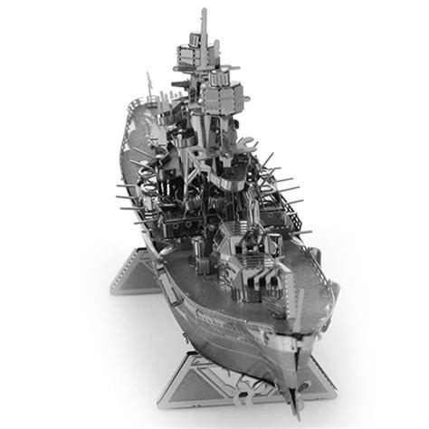 Fascinations Metal Earth 3d Laser Cut Model Military Uss Arizona Ship