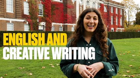 English And Creative Writing Department Tour On Vimeo