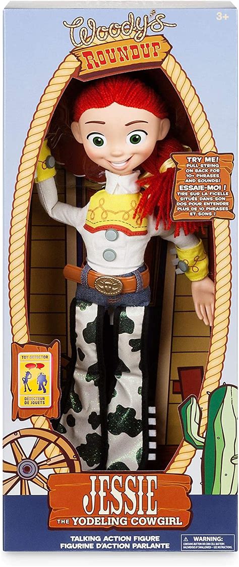 Disney Official Store Toy Story 4 Deluxe Talking Jessie Doll Toy