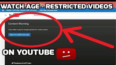 How To Watch Age Restricted Videos On Youtube Without Sign In Youtube