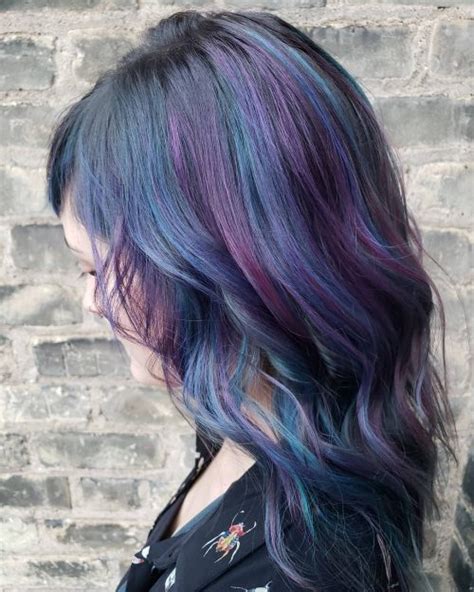 Purple Highlights Trending In To Show Your Colorist