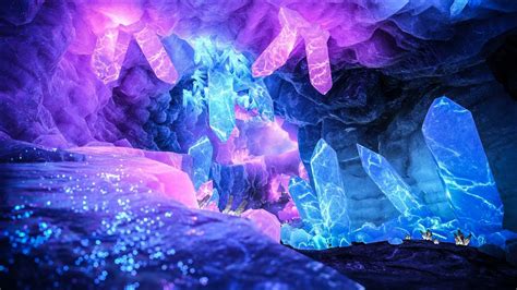 21 Anime Wallpaper Crystal Cave Michi Wallpaper