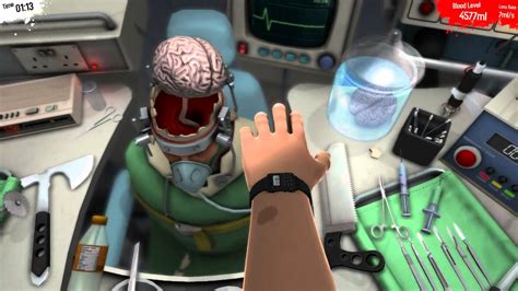 Surgeon Simulator 2013 Brain Transplant Walkthrough Steam Youtube