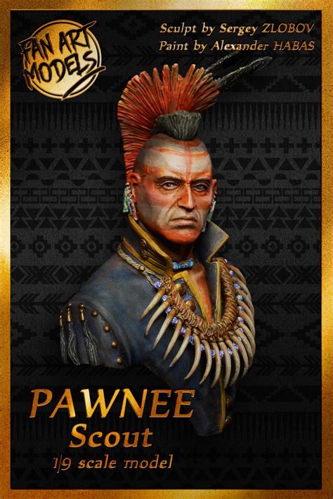 Review Pawnee Scout From Fan Art Models Planetfigure Miniatures